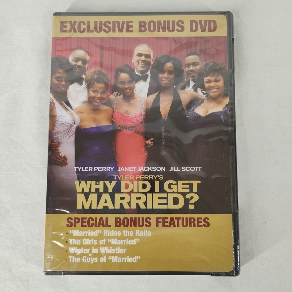Tyler Perry's Why Did I Get Married Special Bonus Features‎ DVD, Exclusive New